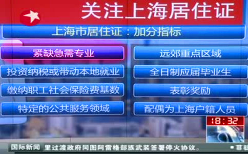 上海居住证积分(上海市紧缺急需专业)